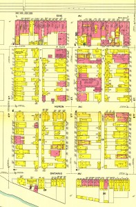 Sheet 3, 1911 Sanborn Map, Renovo, PA